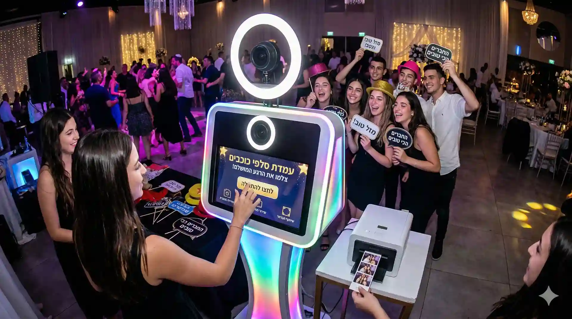 עמדת סלפי לאירועים